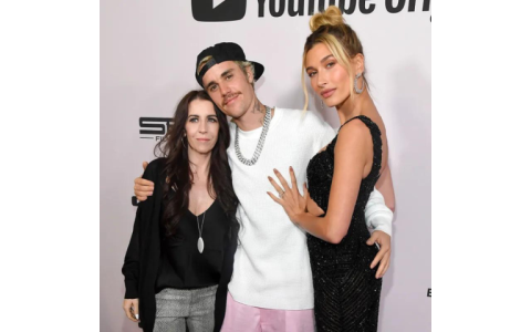 pattie mallette justin bieber and hailey rhode bieber photo kevin mazur